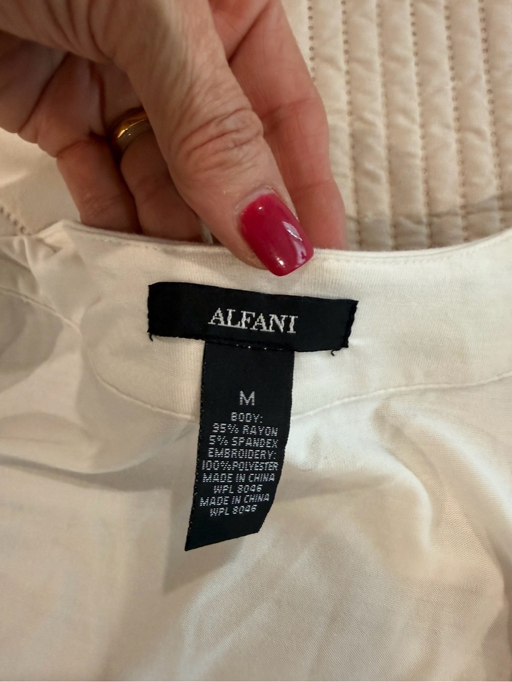 Alfani Sleeveless Top - Picture 4 of 4
